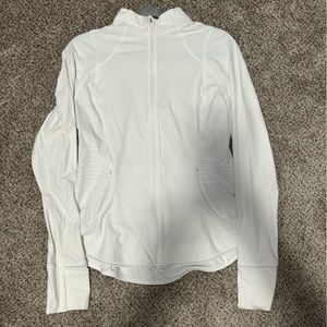 Lulu Lemon women’s white jacket. Size 10.